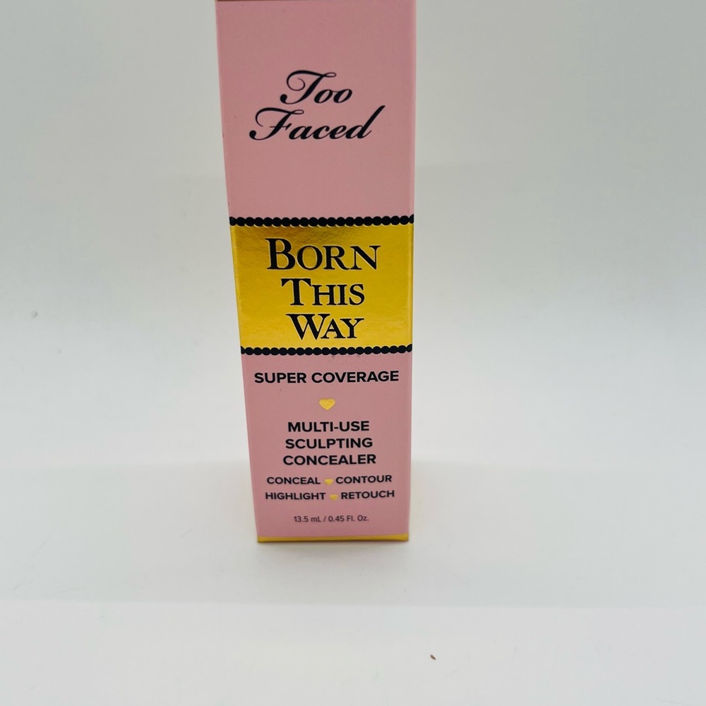 NWT Too Faced Born This Way Concealer in Porcelain (Fair Neutral) 0.45 oz (full)